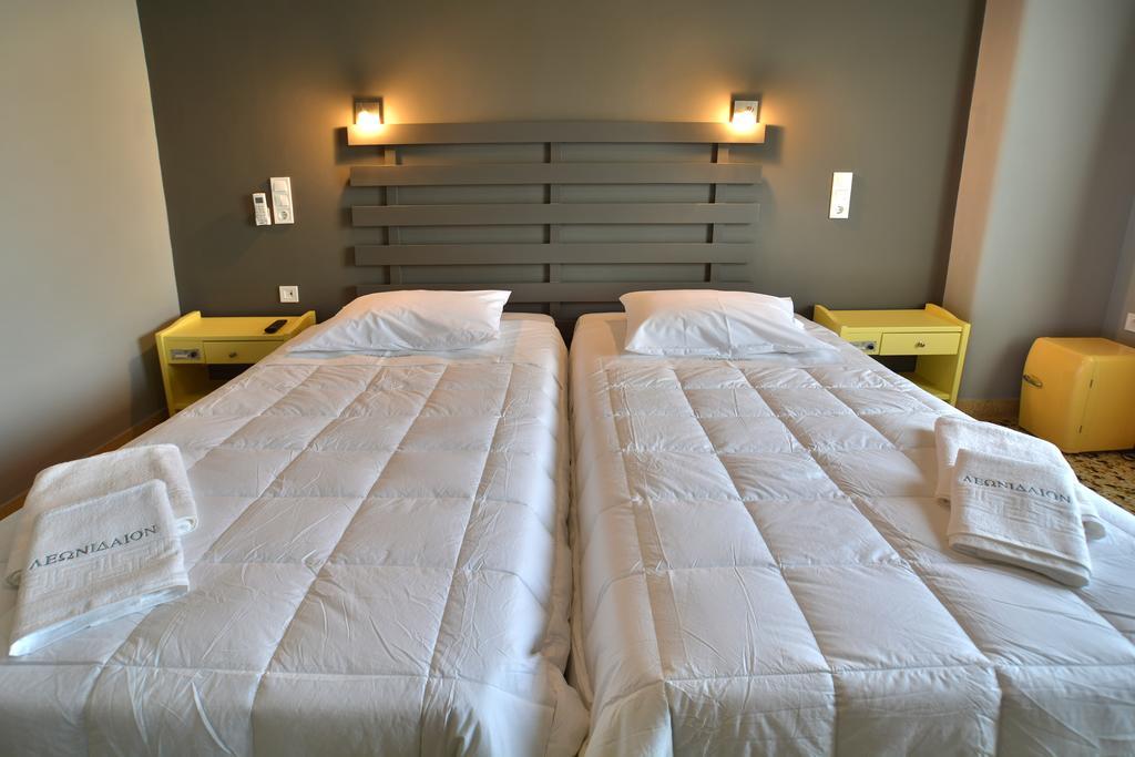 Leonidaion Guesthouse أولمبيا الغرفة الصورة A room at the hotel